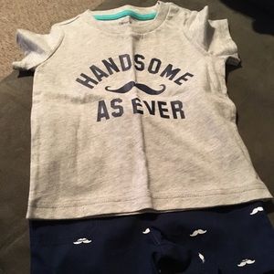 Carters new short and T-shirt set